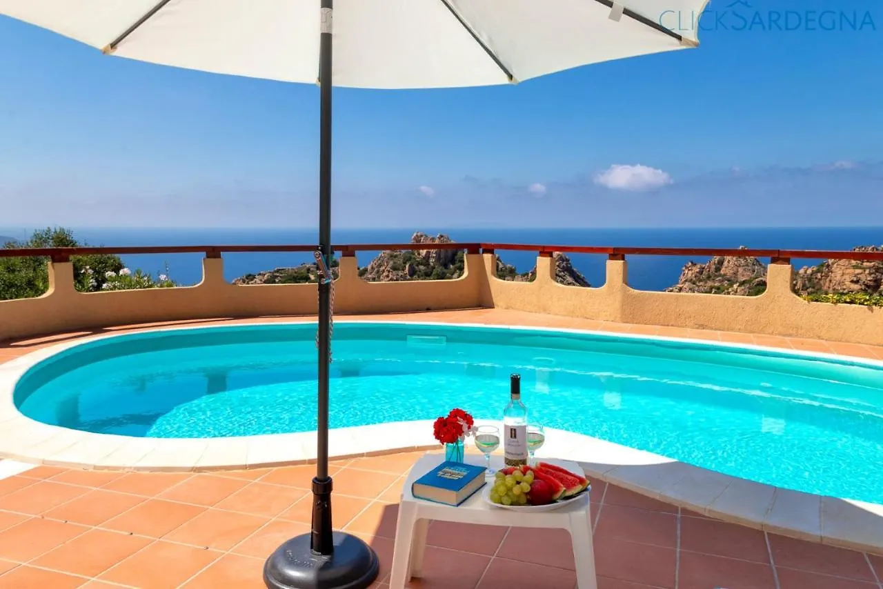 Costa Paradiso Villa Con Piscina Indipendente E Vista Mare Per 6 Persone 0*, 帕拉迪索海岸 意大利