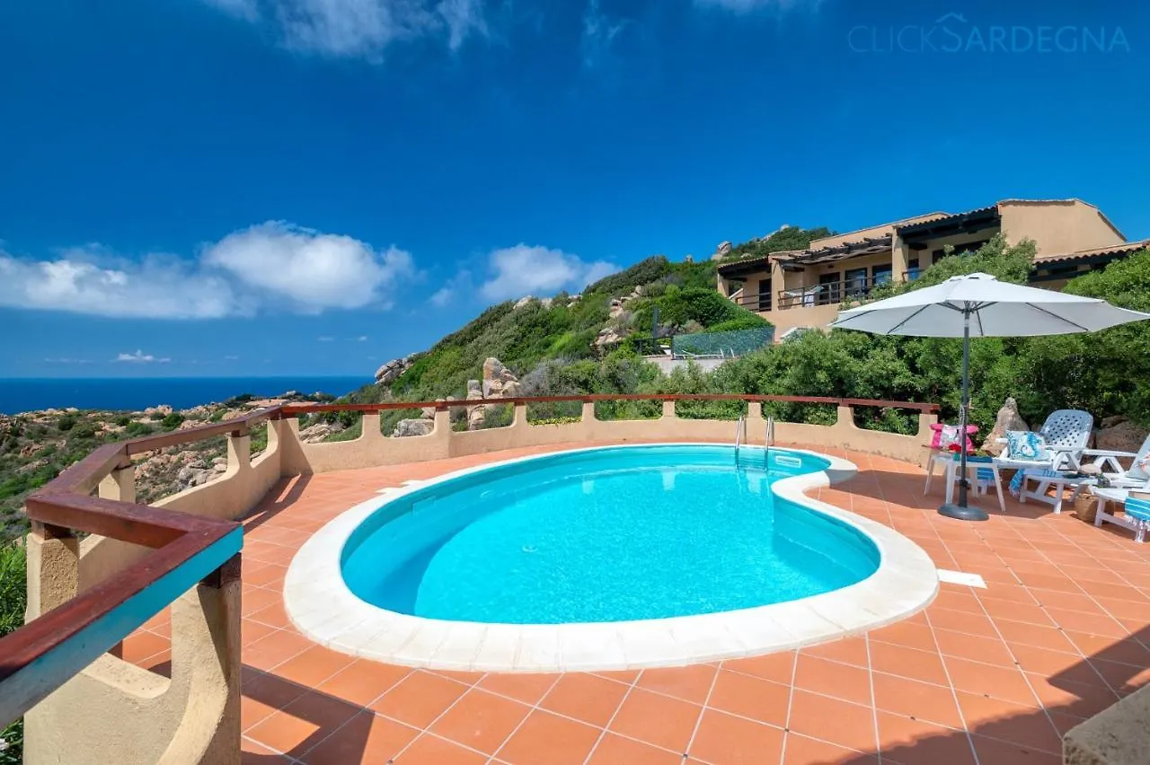 Costa Paradiso Villa Con Piscina Indipendente E Vista Mare Per 6 Persone 意大利